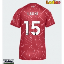 Liverpool Giovanni Leoni #15 Replica Home Shirt Ladies 2026-27 Short Sleeve